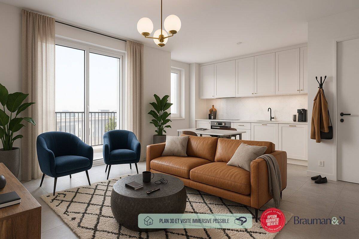 Appartement 3 pièces 61 m² · à Amiens · 61 m² · 328 000 €