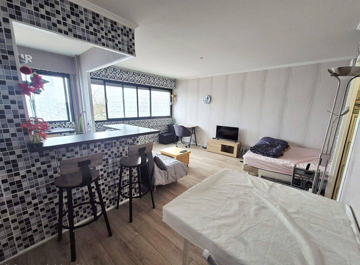 Appartement 1 pièce 34 m² · à Mons-en-Barœul · 33,8 m² · 630 €
