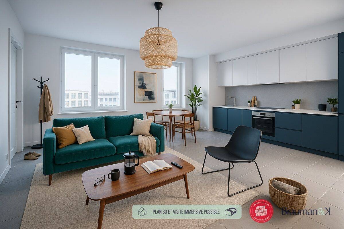 Appartement 4 pièces 99 m² · à Lille · 99 m² · 448 200 €