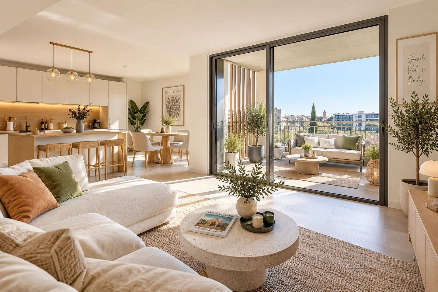 Appartement 3 pièces 62 m² · à Montpellier · 62,2 m² · 324 000 €