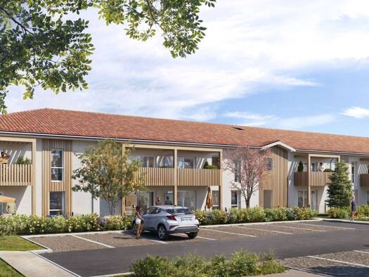 Appartement à vendre - neuf 171 437 € 3 pièces 1 chambre 57,7 m² 1er étage Aureilhan 40200