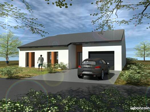 Terrain avec maison neuve à vendre 498 000 € 5 pièces 3 chambres 132 m² 520 m² de terrain Augny 57685