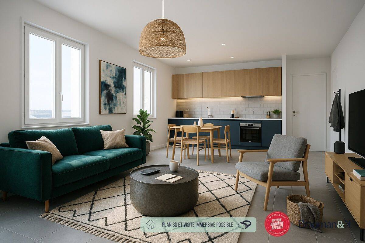 Appartement 4 pièces 100 m² · à Inzinzac-Lochrist · 100 m² · 345 000 €