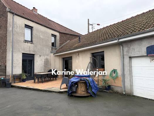 Maison à vendre 194 065 € 7 pièces 4 chambres 145 m² 455 m² de terrain Ouest Méricourt 62680