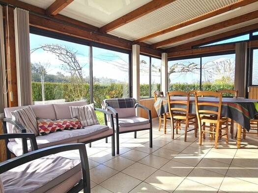 Maison de plain-pied à vendre 194 000 € 6 pièces 4 chambres 110 m² 3 870 m² de terrain Theneuil 37220