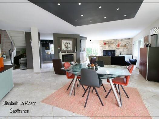 Maison à vendre 873 600 € 7 pièces 5 chambres 180 m² 954 m² de terrain La Dezière-L'Etang Avrillé 49240