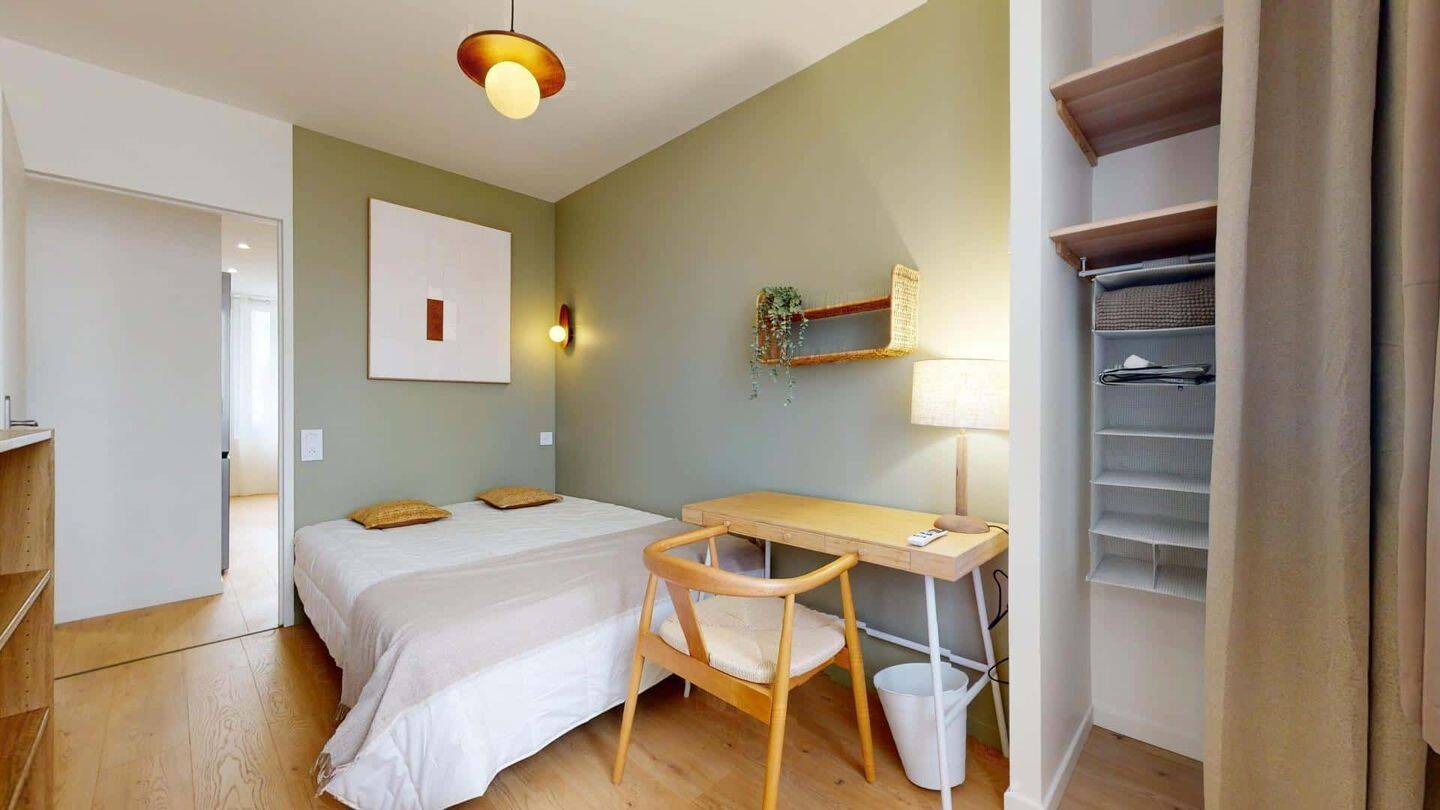 1 pièce 15 m² · à Villeurbanne · 15 m² · 530 €/mois