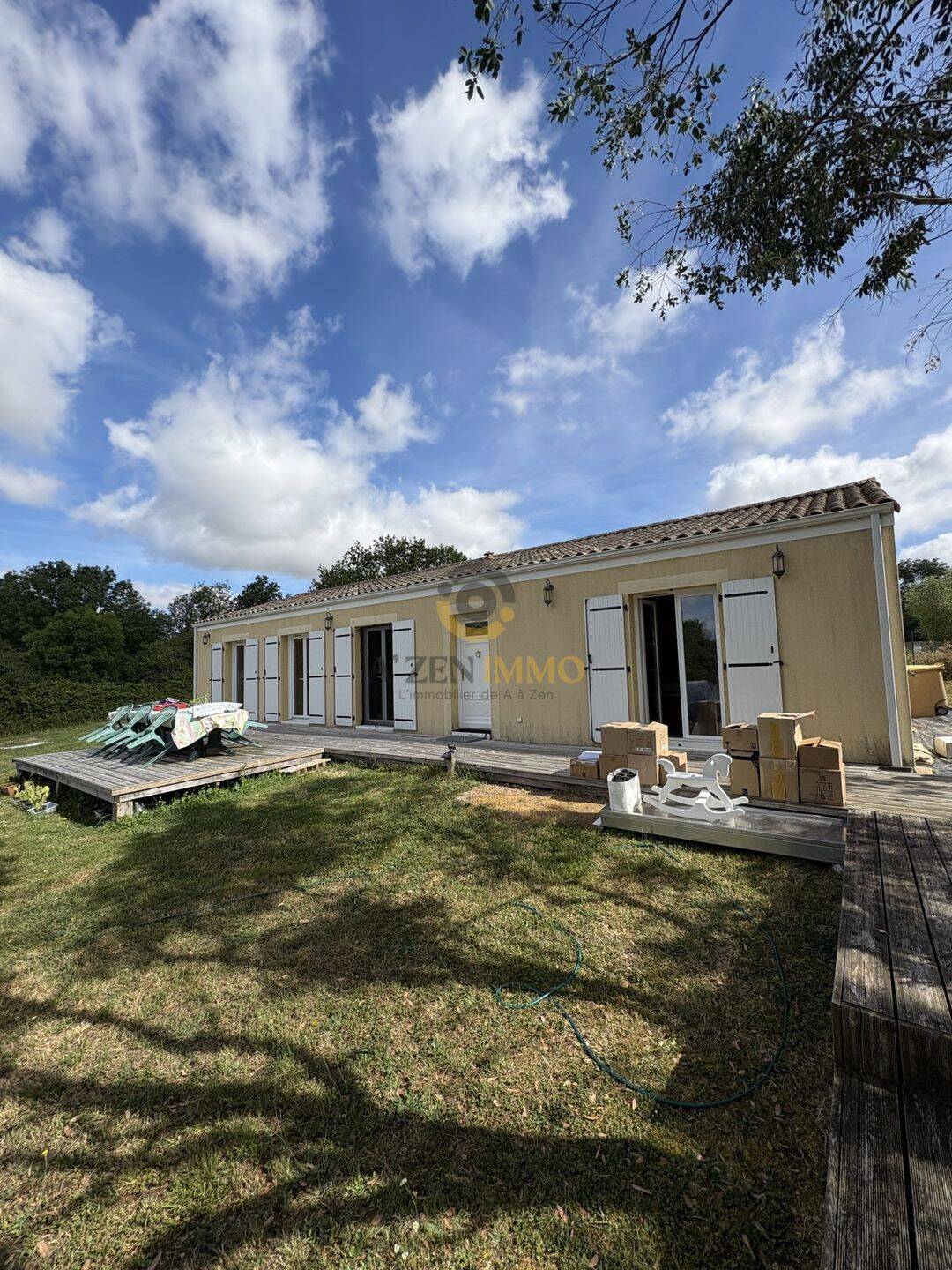 Maison plein pied - Puihardy