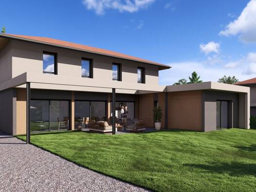 Villa à vendre - neuf 1 072 000 € 6 pièces 181,5 m² dès le 31/03/2027 Grilly 01220