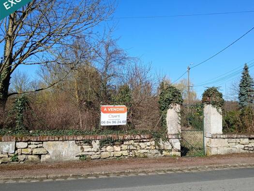 Terrain constructible viabilisé à vendre 39 900 € 850 m² de terrain Nouvion-le-Vineux 02860