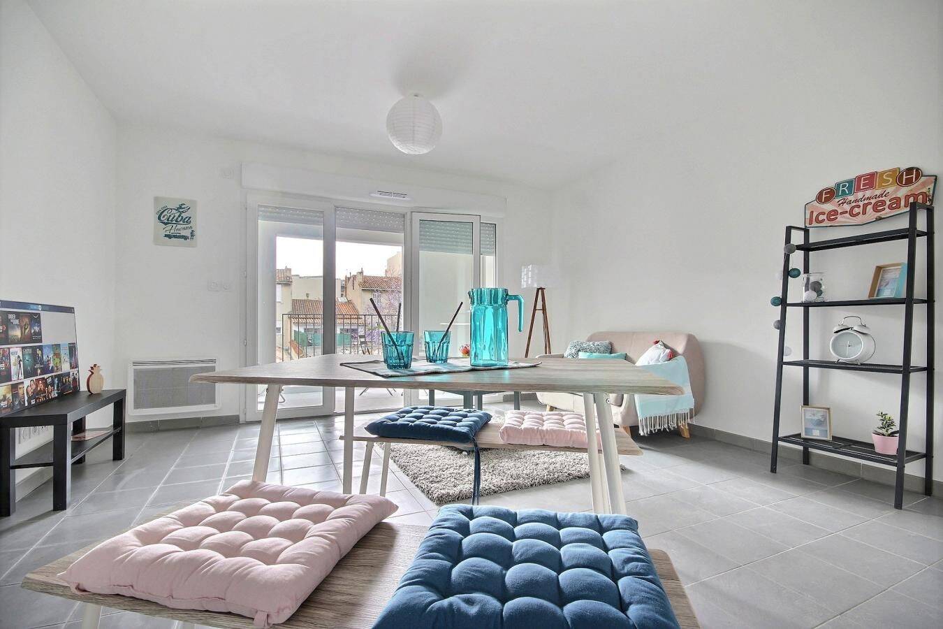 Appartement 2 pièces 45 m² · à Marseille 3ème Arrondissement · 45 m² · 708 €/mois
