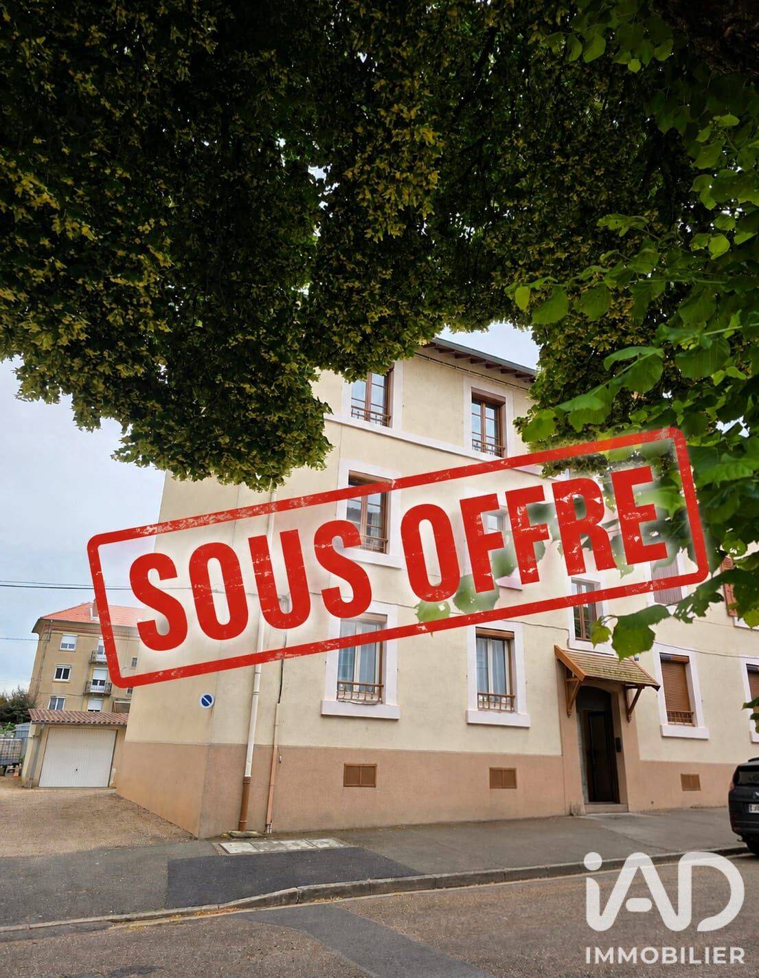 Appartement 3 pièces 62 m² · à Paray-le-Monial · 61,8 m² · 66 660 €
