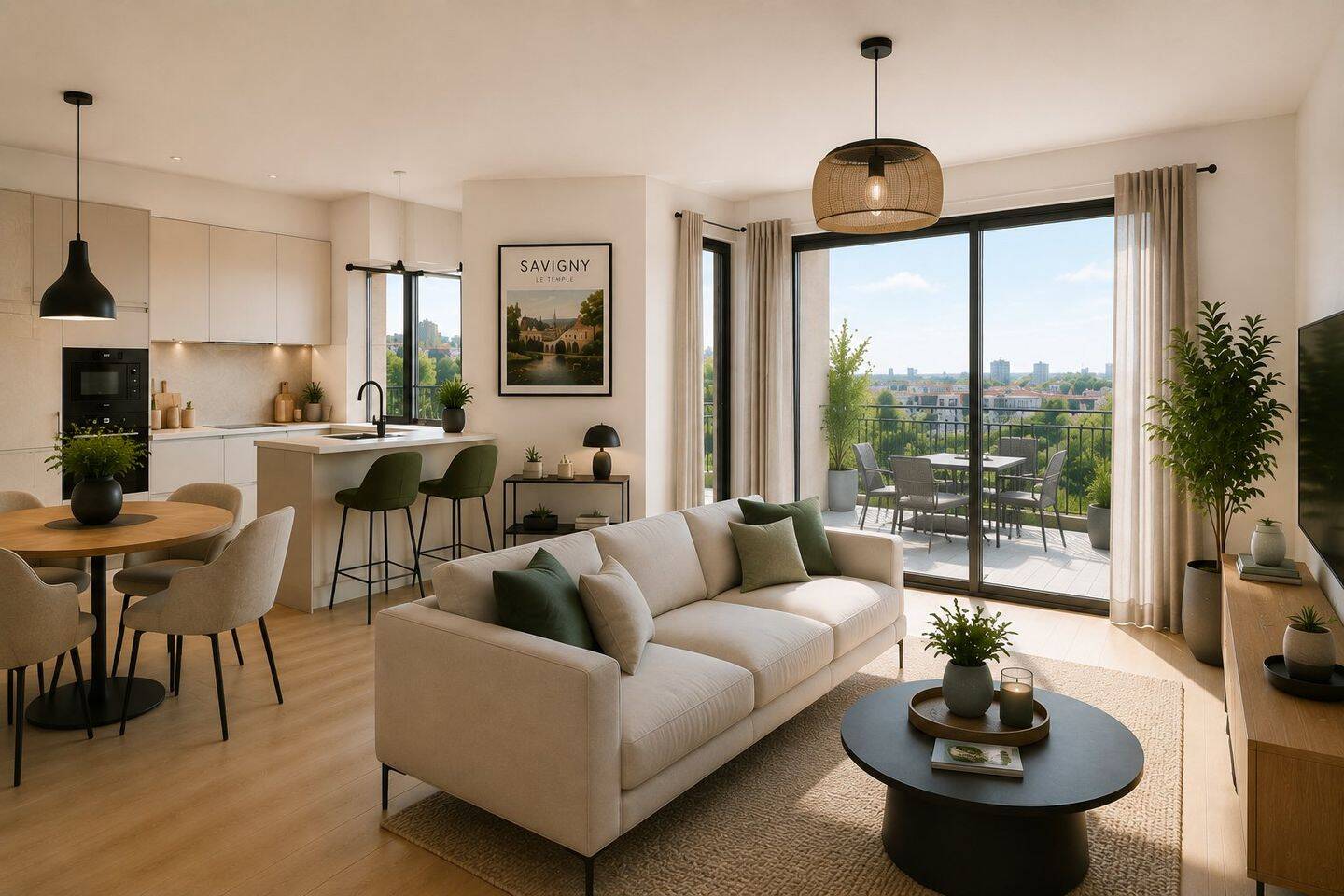 Appartement 3 pièces 65 m² · à Savigny-le-Temple · 65 m² · 190 000 €