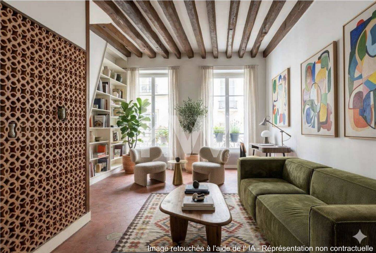 Appartement 2 pièces 38 m² · à Paris 4ème Arrondissement · 38 m² · 545 000 €
