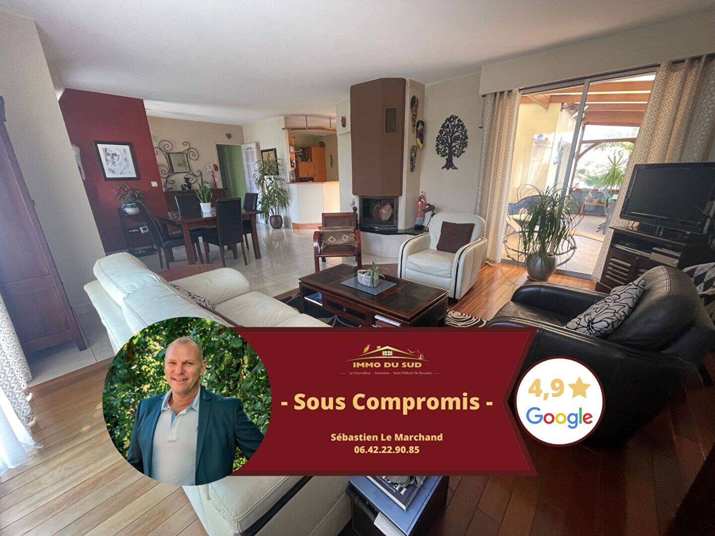 Maison 8 pièces 139 m² · à La Chevrolière · 138,6 m² · 349 000 €