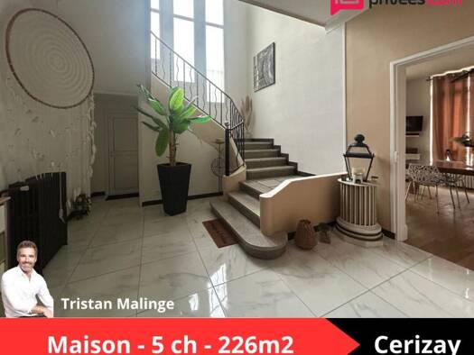 Maison à vendre 289 900 € 9 pièces 5 chambres 226 m² 382 m² de terrain Cerizay 79140