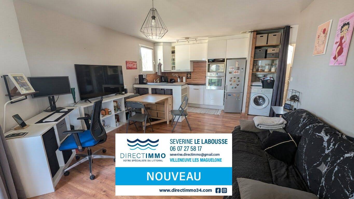 Appartement 2 pièces 43 m² · à Villeneuve-lès-Maguelone · 43 m² · 175 000 €
