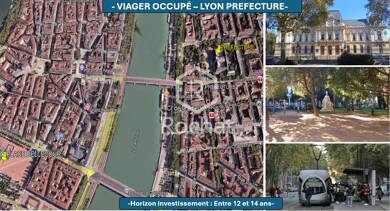 Appartement en viager Bouquet 127 000 € 4 pièces 2 chambres 102 m² Sous le toit, Étage 5/5 La Guillotière Nord Lyon 3ème 69003