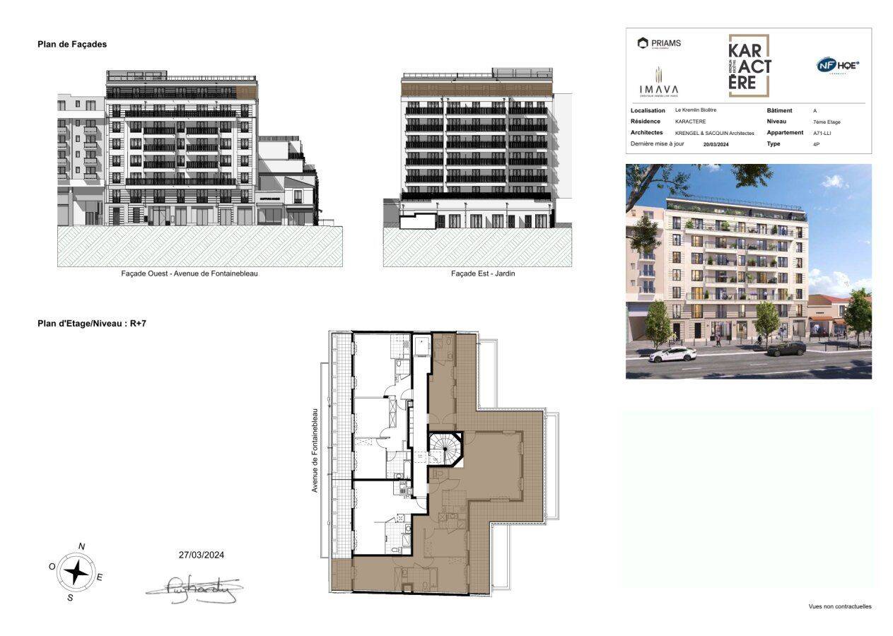 Appartement 4 pièces 110 m² · à Le Kremlin-Bicêtre · 110 m² · 2 257 €/mois