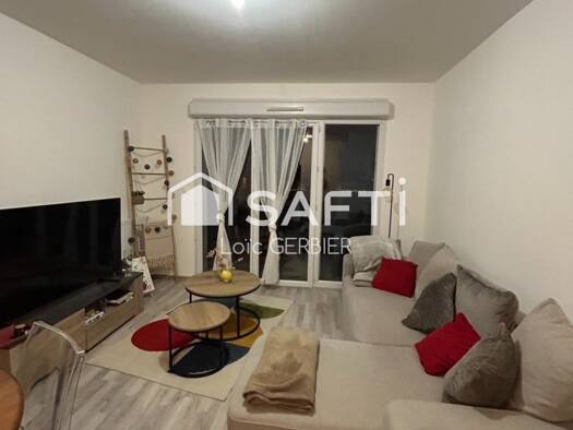 Appartement à vendre 167 000 € 2 pièces 1 chambre 45 m² Étage 1/3 Saint Symphorien Tours 37100