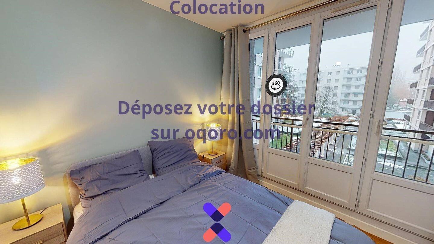 Chambre en colocation appartement meublé — 2