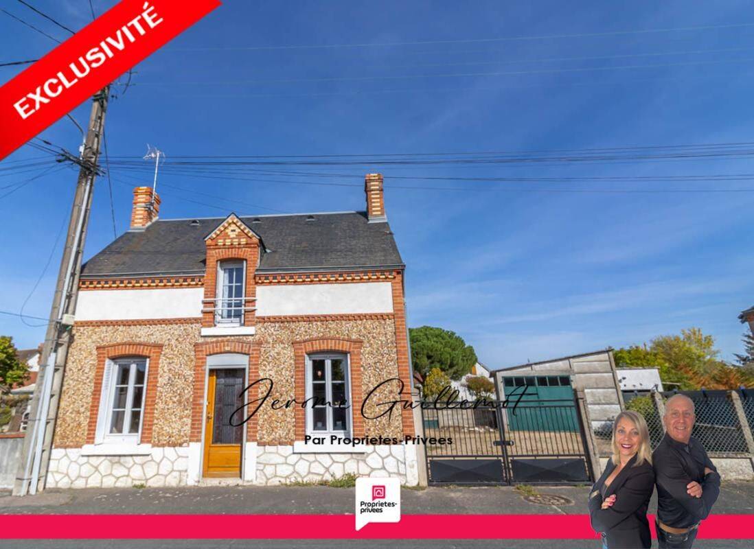 Maison 4 pièces 77 m² · à Gièvres · 76,5 m² · 96 300 €
