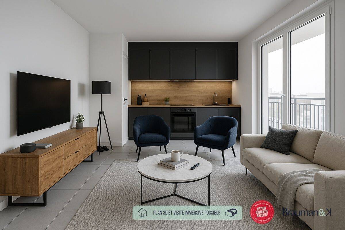 Appartement 1 pièce 30 m² · à Chartres · 30 m² · 113 567 €