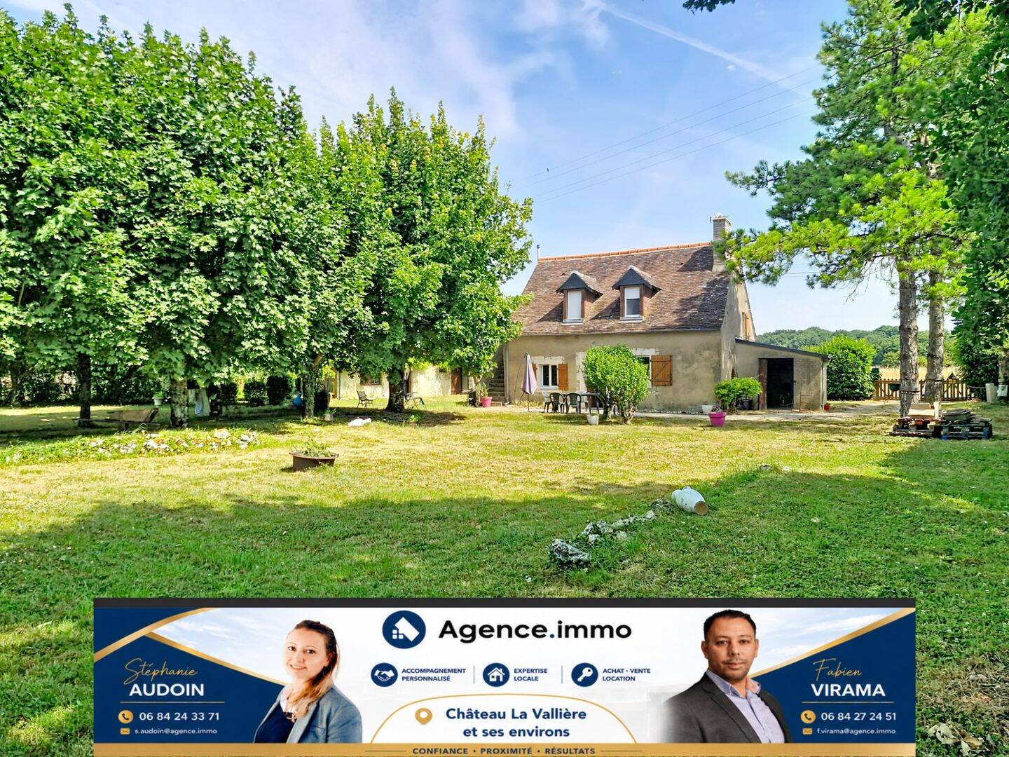 Maison 1 pièce 65 m² · à Courcelles-de-Touraine · 65,3 m² · 130 000 €