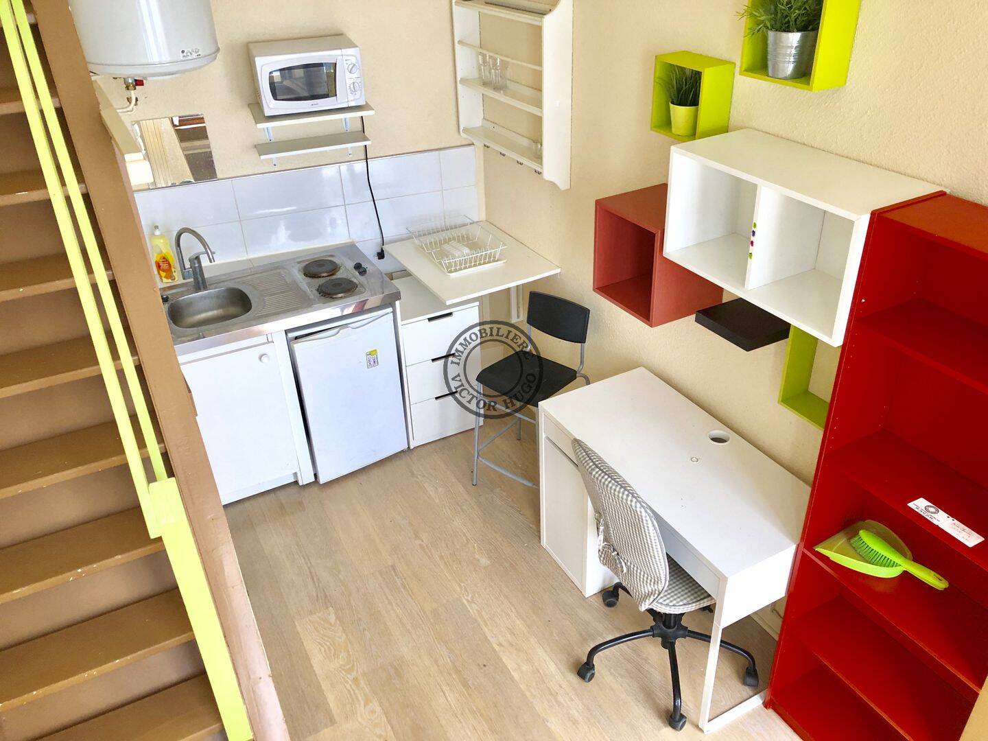 Appartement 1 pièce 9 m² · à Grenoble · 9,4 m² · 390 €/mois