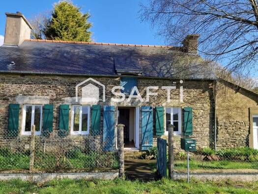 Maison à vendre 117 000 € 4 pièces 2 chambres 60 m² 1 010 m² de terrain La Motte 22600