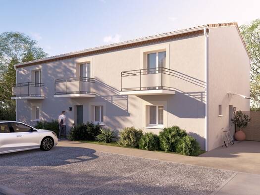Maison de plain-pied à vendre - neuf 295 800 € 4 pièces 3 chambres 78 m² dès le 31/03/2027 Les Aires de la Dîme Salon-de-Provence 13300