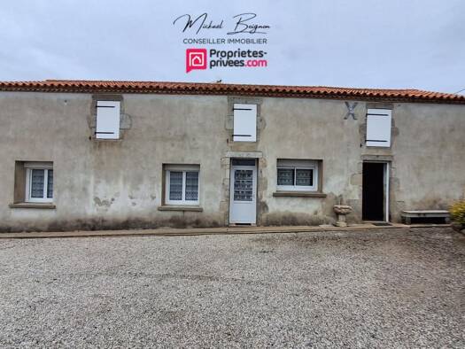 Maison à vendre 567 600 € 3 pièces 2 chambres 65 m² 22 447 m² de terrain Saint-Vincent-sur-Jard 85520