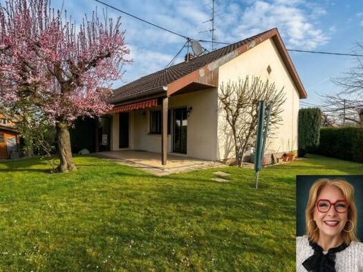 Maison de plain-pied à vendre 364 000 € 3 pièces 2 chambres 110 m² 619 m² de terrain Village-Neuf 68128
