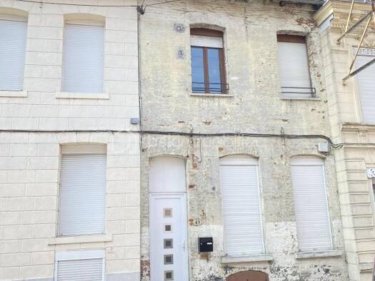 Maison de ville à vendre 68 000 € 6 pièces 4 chambres 111 m² Nord Le Cateau-Cambrésis 59360