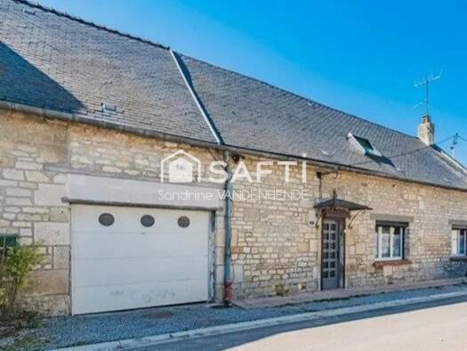 Maison à vendre 155 000 € 7 pièces 5 chambres 156 m² 378 m² de terrain Dizy-le-Gros 02340