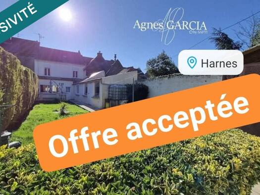 Maison à vendre 143 000 € 7 pièces 6 chambres 165 m² 353 m² de terrain Souchez Harnes 62440