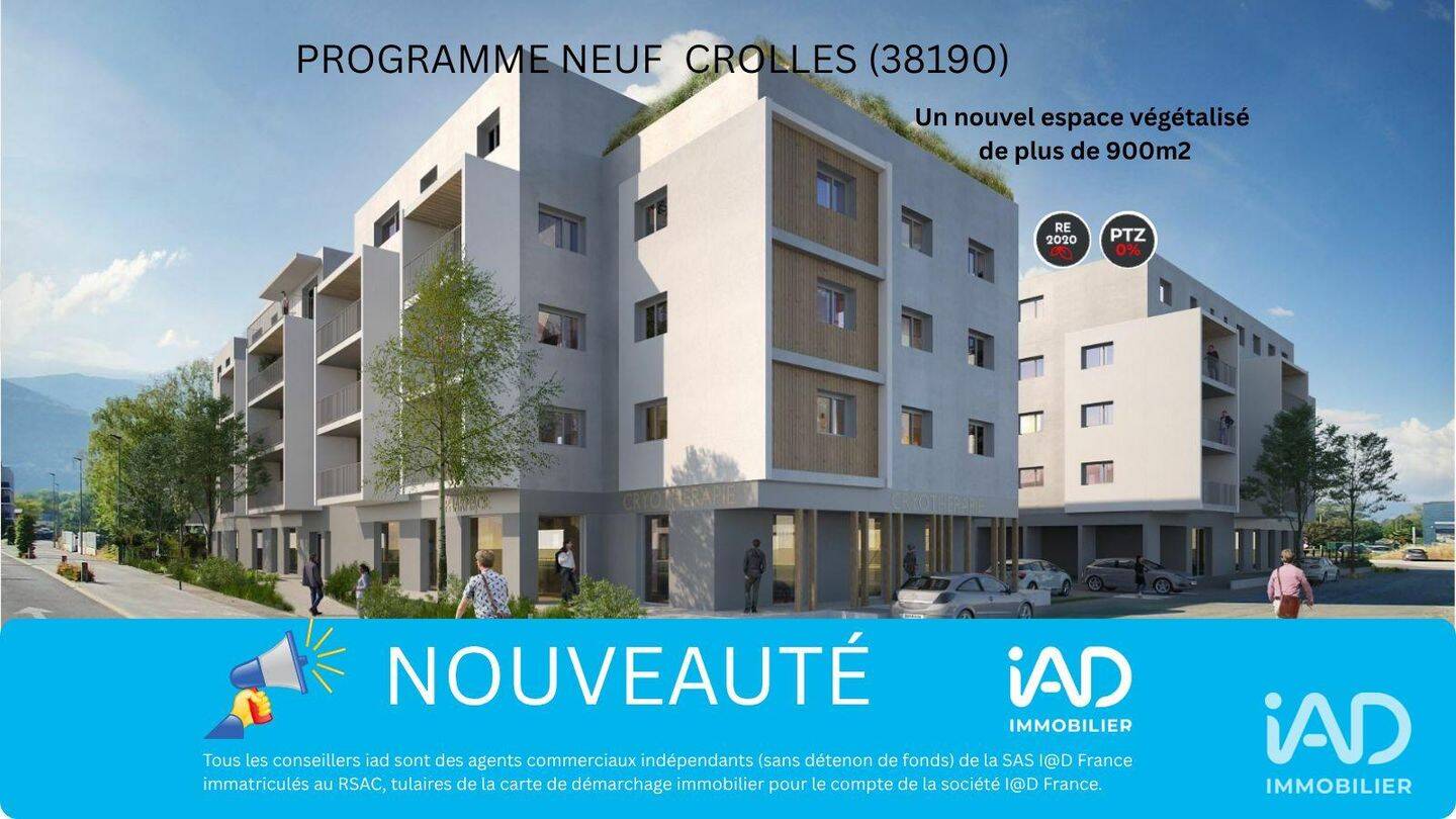 Appartement 3 pièces 70 m² · à Crolles · 70 m² · 324 000 €