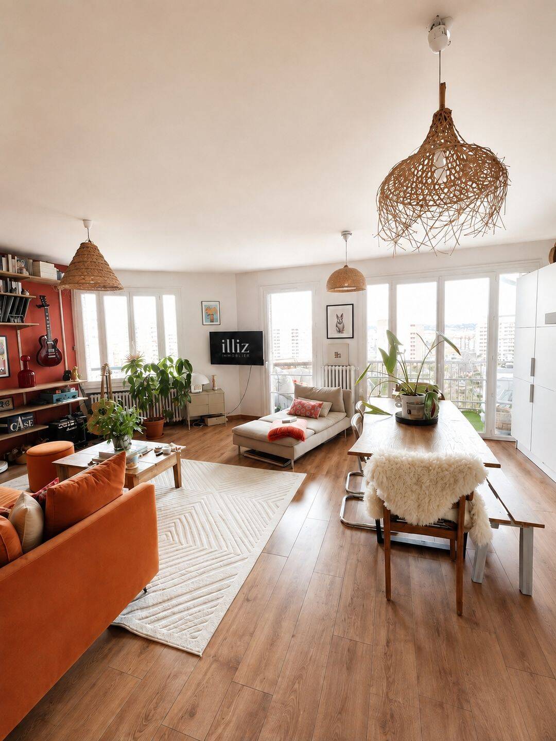 Appartement 3 pièces 67 m² · à Villeurbanne · 66,7 m² · 235 000 €