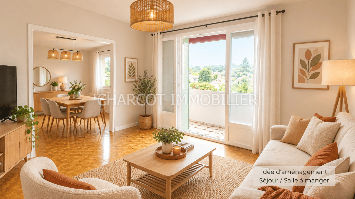 Appartement 4 pièces 66 m² · à Lyon 5ème Arrondissement · 65,7 m² · 174 000 €