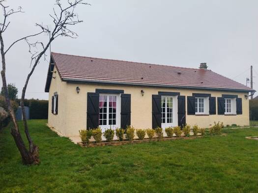Maison de plain-pied à vendre 231 000 € 3 pièces 2 chambres 74,3 m² 954 m² de terrain Illiers-l'Évêque 27770