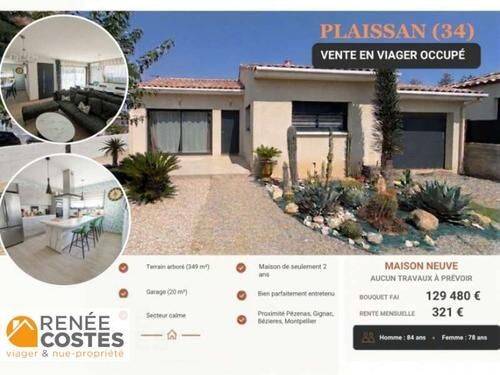 Maison 3 pièces 79 m² · à Montpellier · 79 m² · 129 480 €