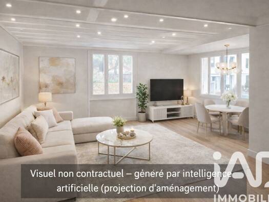 Appartement à vendre 220 000 € 3 pièces 2 chambres 70 m² Étage 2/2 Bourg d'Andrezieux Andrézieux-Bouthéon 42160