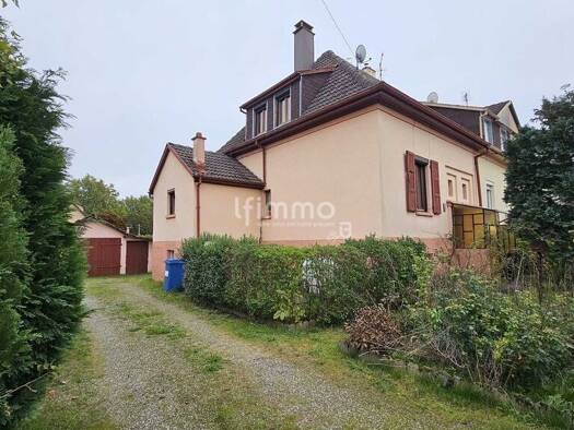 Maison à vendre 171 900 € 5 pièces 3 chambres 93 m² 504 m² de terrain Nord Est Wittelsheim 68310