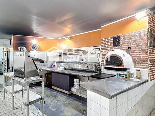 Pizzeria à vendre Fonds de commerce 80 000 € 198 m² d'espace de restauration Souchez Harnes 62440