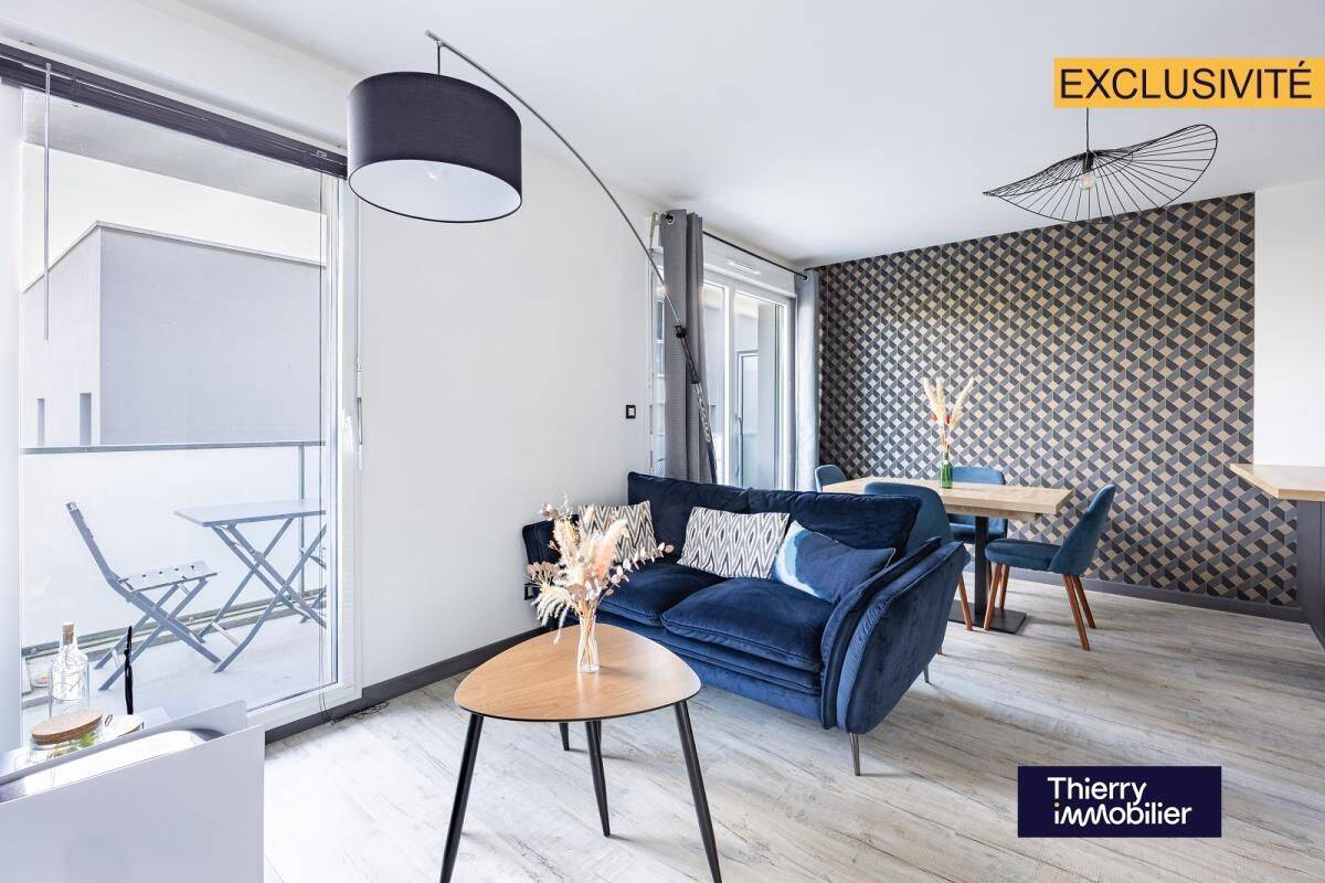 Appartement 2 pièces 43 m² · à Nantes · 43,5 m² · 157 500 €