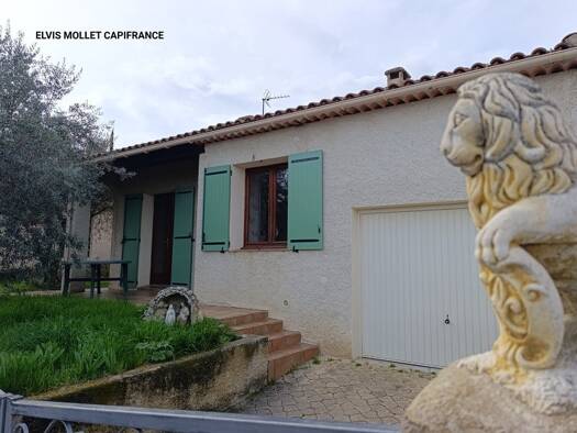 Maison de plain-pied à vendre 257 000 € 3 pièces 2 chambres 72 m² 341 m² de terrain Saint Pancrace-Les Serrets Manosque 04100