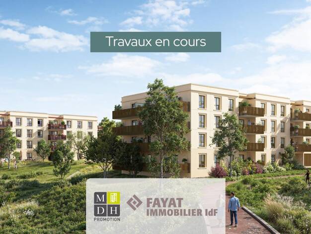 Appartement à vendre - neuf 259 000 € 3 pièces 2 chambres 65,3 m² 1er étage Centre Est Lieusaint 77127