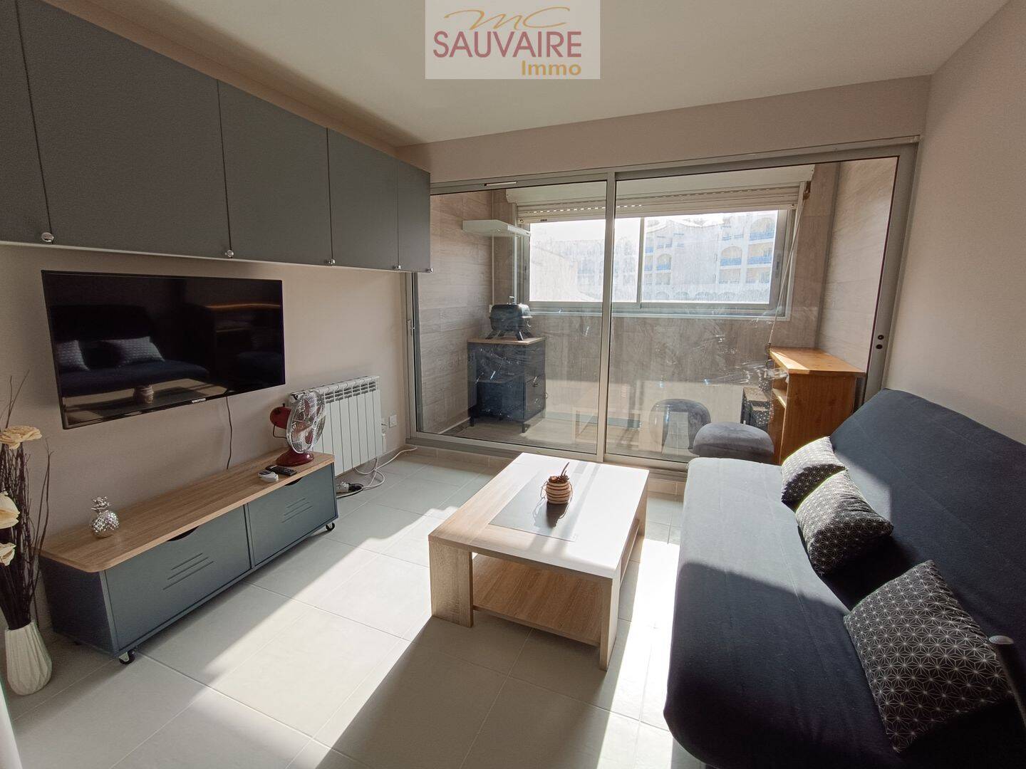 Appartement 1 pièce 22 m² · à Le Barcarès · 21,7 m² · 465 €