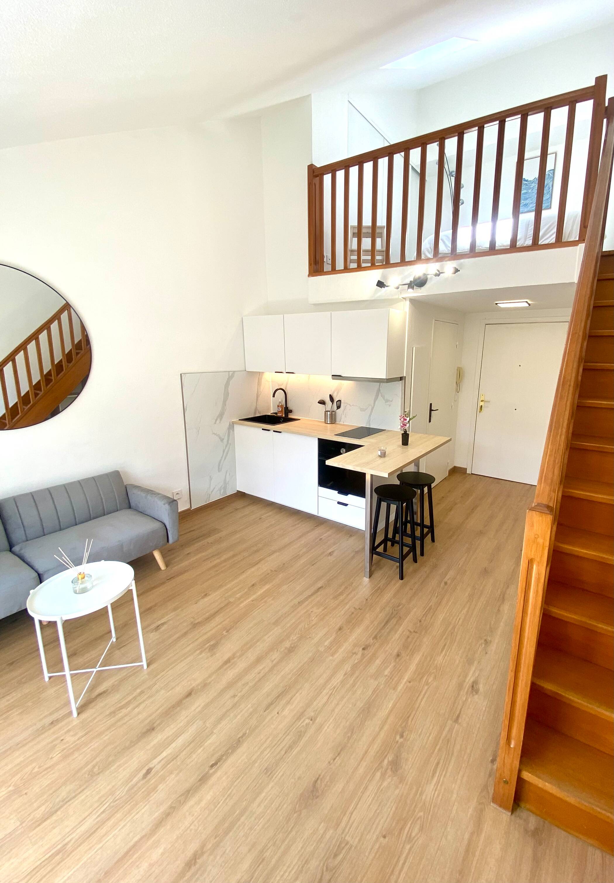 Duplex neuf avec terrasse – Dernier étage – Nice Riquier – Bail meublé 9 mois — 7