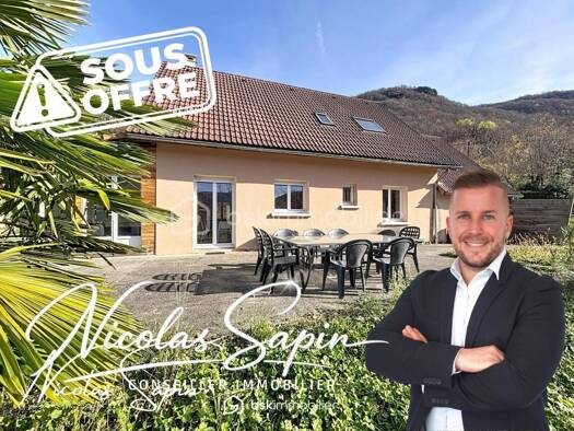 Maison à vendre 319 000 € 6 pièces 4 chambres 139 m² 1 667 m² de terrain Séchilienne 38220